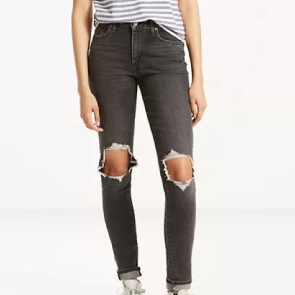 Levi’s 721 High Rise Ripped Skinny Women’s Jeans